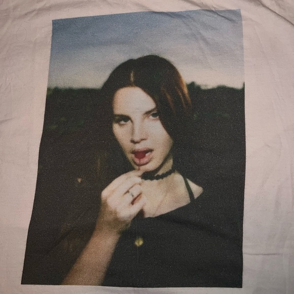 One of a kind Lana del Rey self made t shirt - Picture 2 of 6